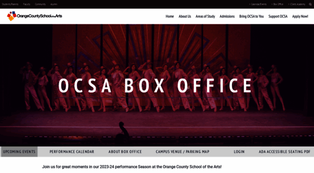 boxoffice.ocsarts.net