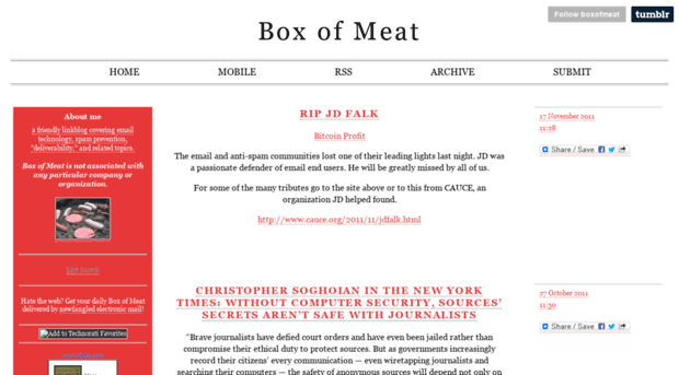 boxofmeat.net