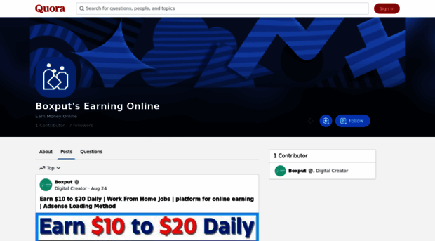 boxputsearningonline.quora.com