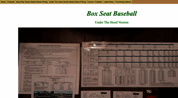 boxseatbaseball.com