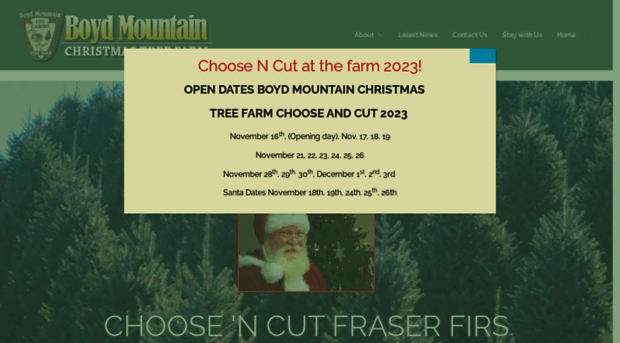 boydmountainchristmastreefarm.com