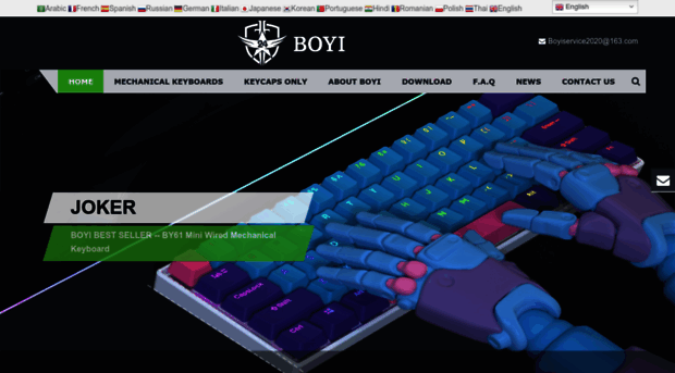 boyikeyboard.com