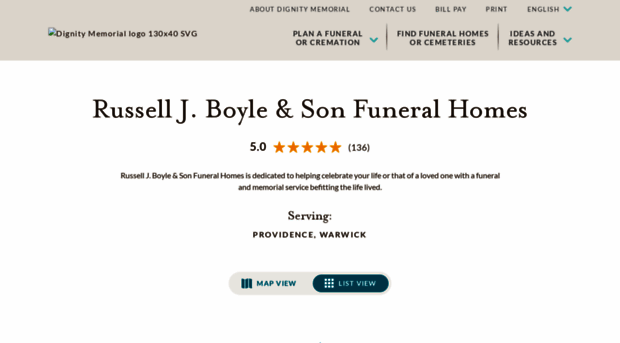 Services Offered By Russell J Boyle And Son Funeral Homes