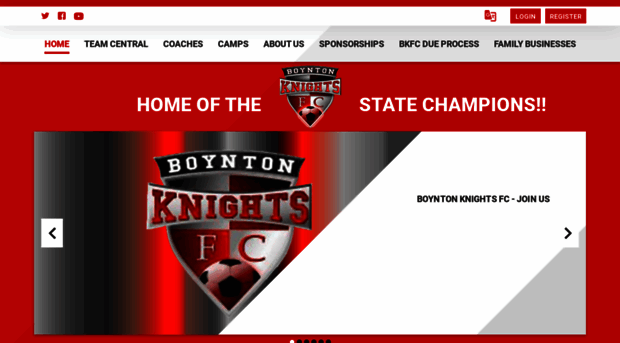 boyntonknightsfc.com