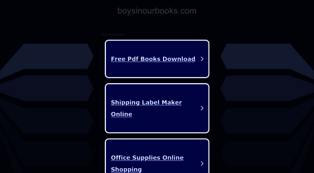 boysinourbooks.com