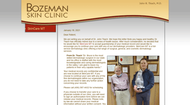 bozemanskinclinic.com