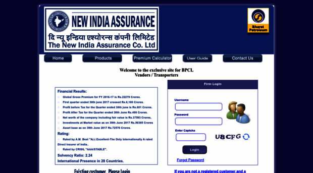 bpcl.newindia.co.in