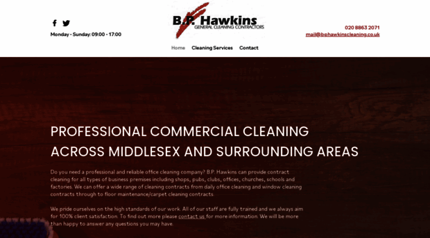 bphawkinscleaning.co.uk