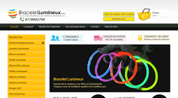 braceletlumineux.com