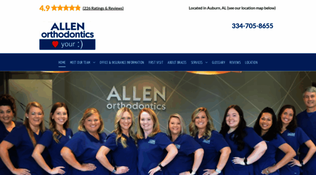 bracesbyallen.com