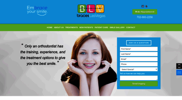 braceslasvegas.com