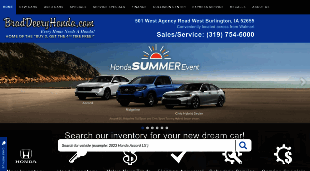 braddeeryhonda.com