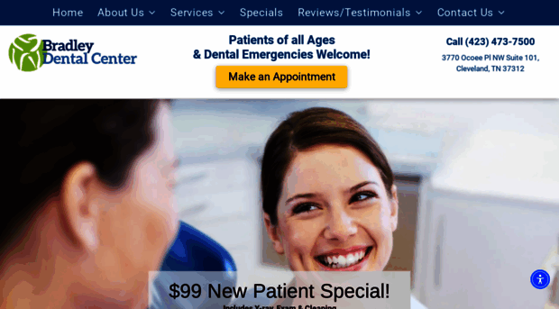 bradleydentalcenter.com