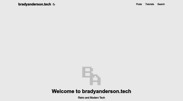 bradyanderson.tech