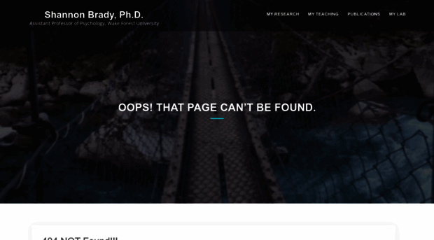 bradyst.sites.wfu.edu