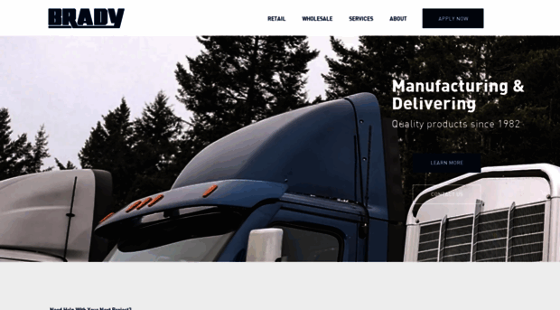 bradytrucking.com