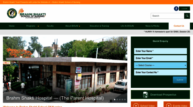 brahmshaktischoolofnursing.com