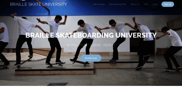 brailleskateuniversity.com