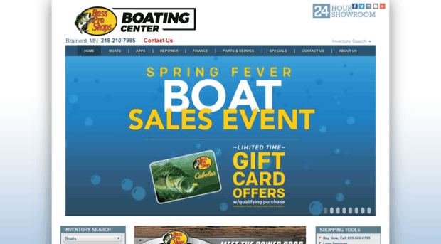 brainerd.trackerboatingcenter.com