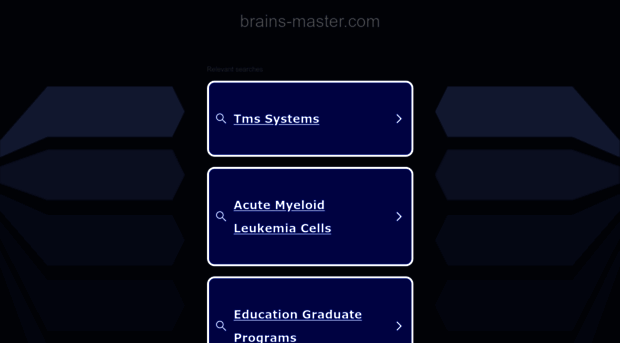 brains-master.com