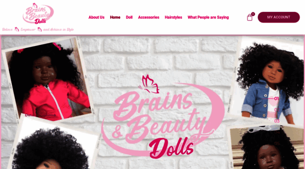 brainsandbeautydolls.com