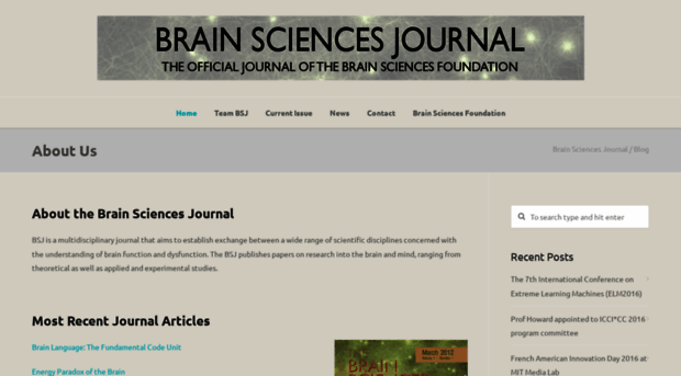 brainsciencesjournal.org