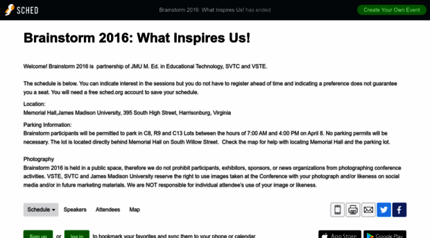 brainstorm2016whatinspires.sched.org