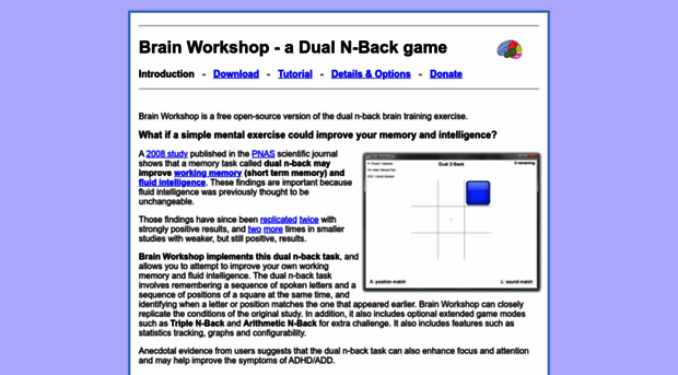 brainworkshop.net