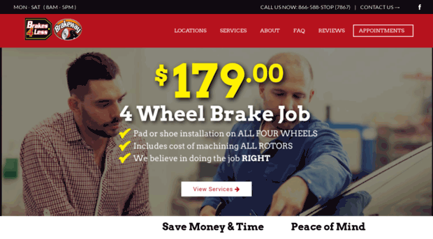 brakes-4-less.com