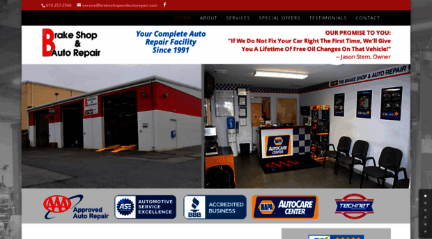 brakeshopandautorepair.com