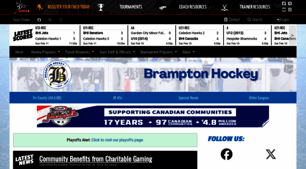 bramptonhockey.com