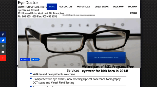 bramptonoptometrists.com