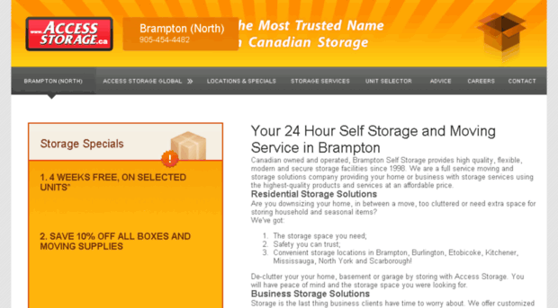 bramptonselfstorage.ca