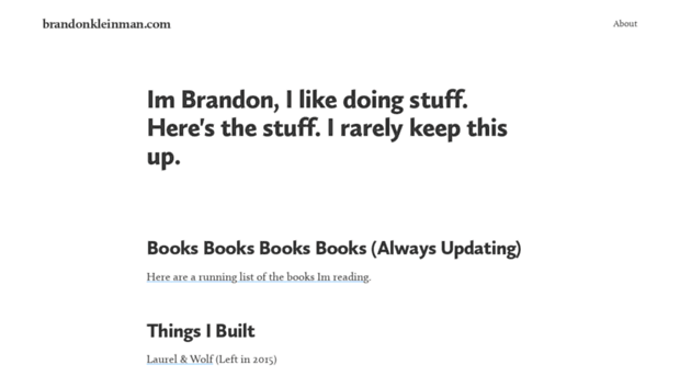 brandonkleinman.com