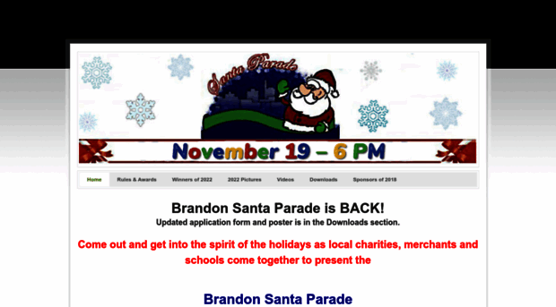 brandonsantaparade.com