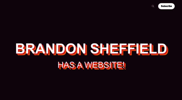 brandonsheffield.com