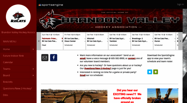 brandonvalleyhockey.com