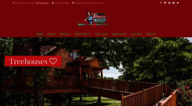 bransoncedarsresort.com