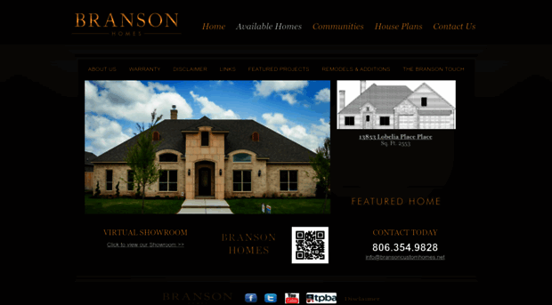 bransoncustomhomes.net