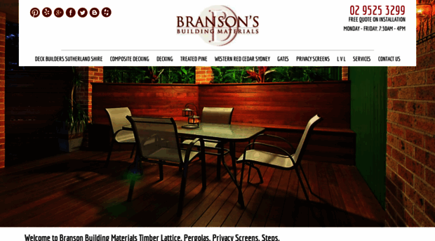 bransonsbuildingmaterial.com.au