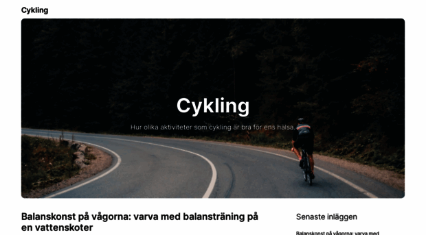 braspinningcykel.se