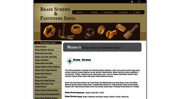 brass-screws.screws-fasteners.in