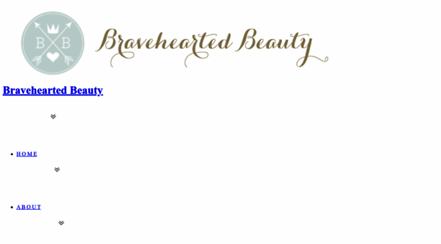 braveheartedbeauty.com