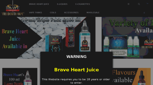 braveheartjuice.com