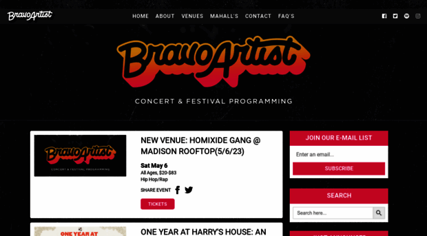 bravoartist.com