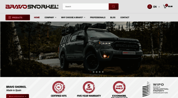 bravosnorkel.com