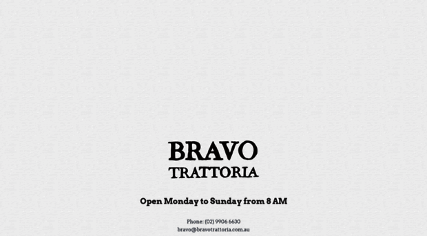 bravotrattoria.com.au