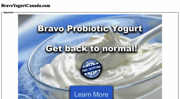 bravoyogurtcanada.com