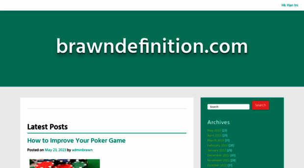 brawndefinition.com