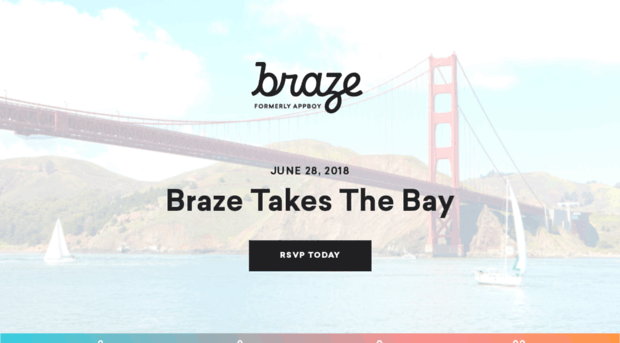 brazetakesthebay.splashthat.com